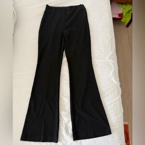 Chic Black Flared Pants